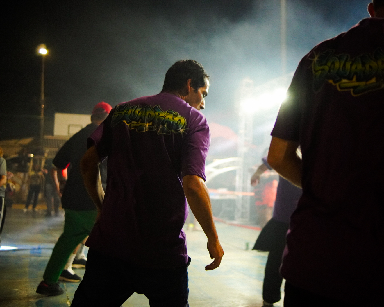 Comunidade participando do Festival Multicultural